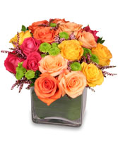ENERGETIC ROSES Arrangement