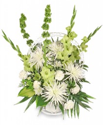 Everlasting Faith Funeral Basket