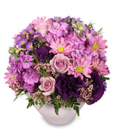 LAVENDER GARDEN Flower Arrangement