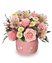 BABY GIRL BLOOMS Floral Arrangement