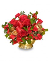 BERRY BEDAZZLING Bouquet of Flowers