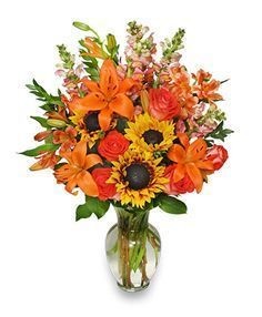 Fall Flower Gala Arrangement