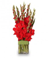 GLAD YOU'RE MY DAD Gladiolus Vase