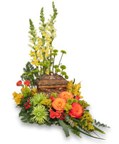 MEANINGFUL MEMORIAL Cremation Arrangement  (urn not included) 
